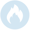 graphic of a wildfire flame