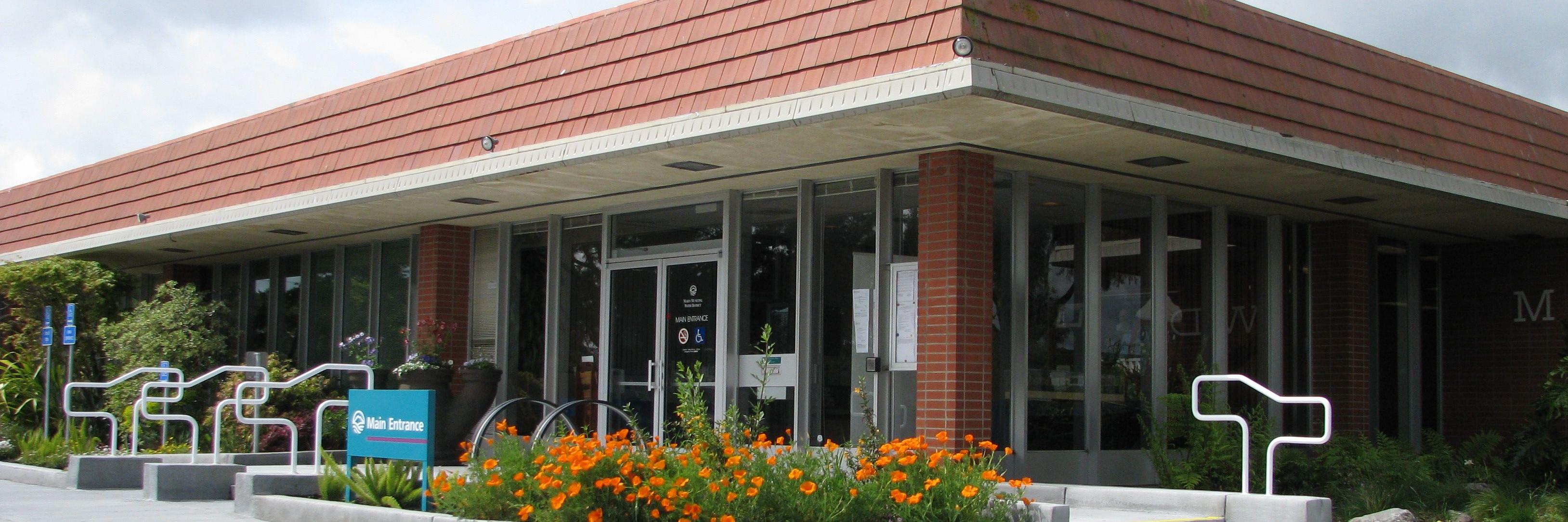 Marin Water Admin Building Front View