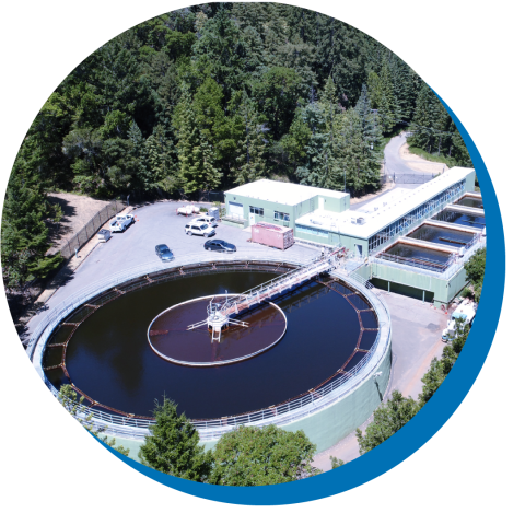 Bon Tempe Treatment Plant Aerial 